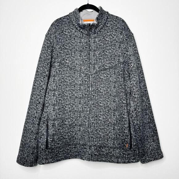 Mammut Chamuera ML Fleece Zip Jacket Midlayer Hiking Black Marl Size XXL - Picture 1 of 8